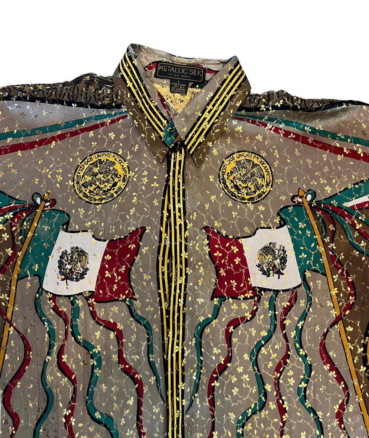 Camisa Metallic Silk Sinalóa