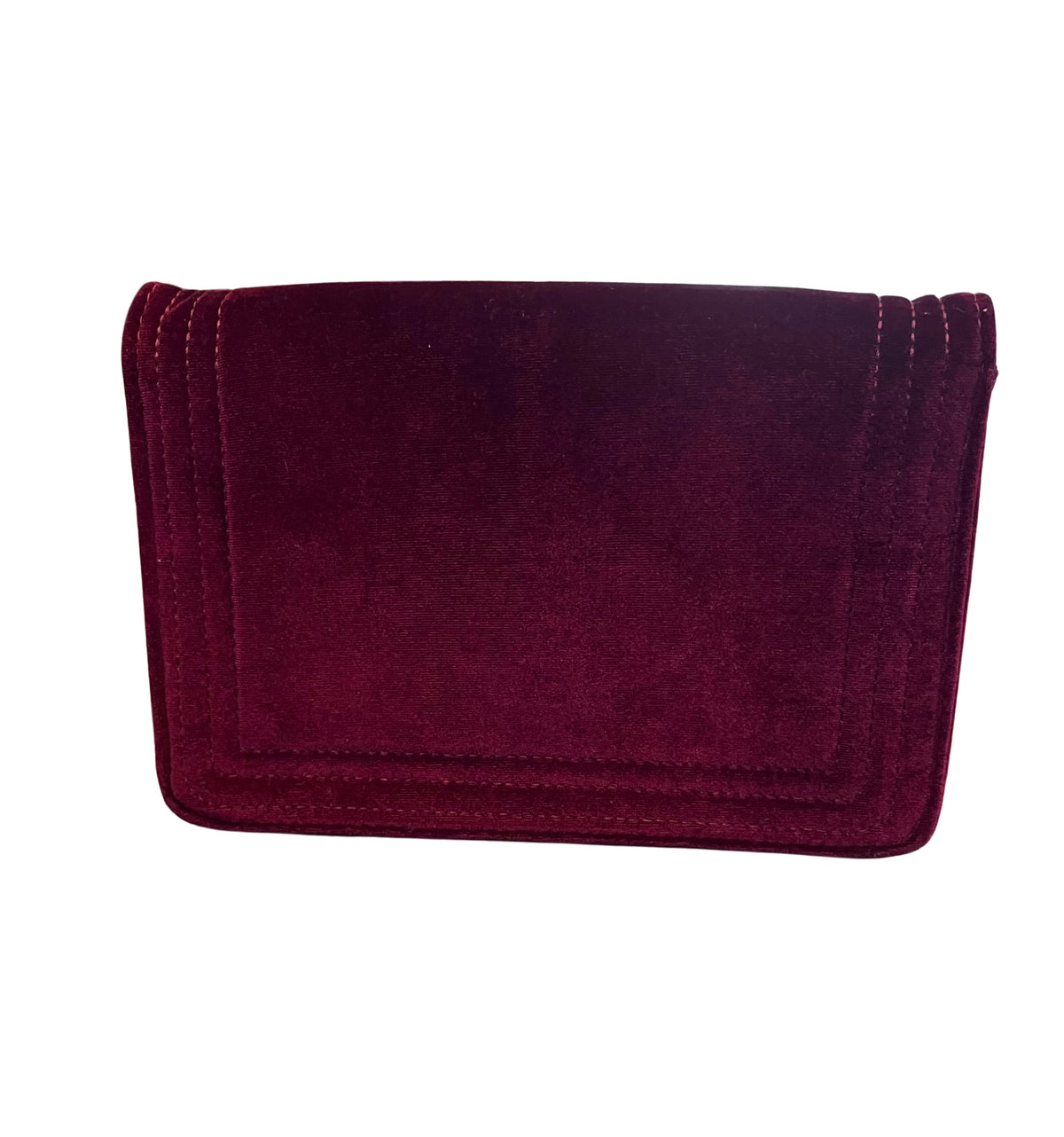 bolsa de gamuza roja Jenifer López y2k