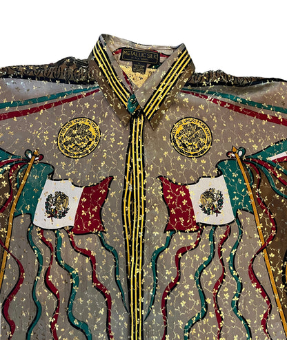 Camisa Metallic Silk Sinalóa