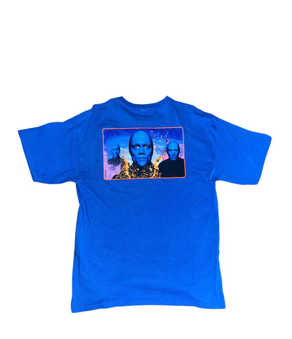 blue man tee