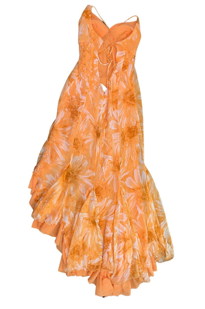 vestido color naranja PURA SETA 42