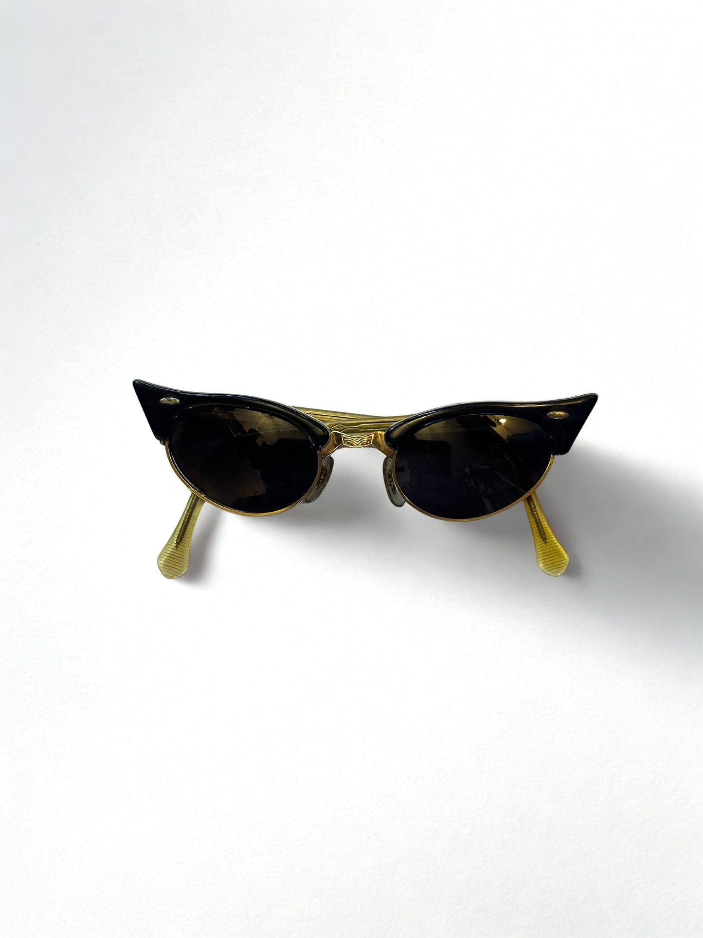 Black Cateye Mini Sunglases