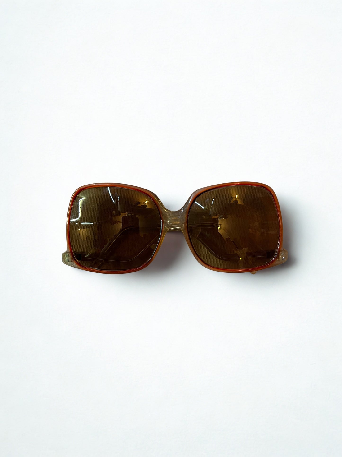 Brown Oversized Sunglasses