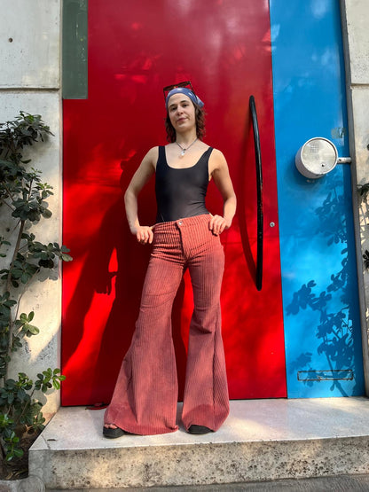 Sunny Pants in Pink Corduroy