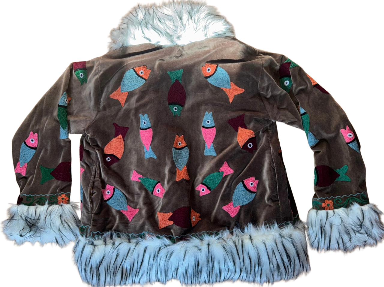 fish bohemian jacket