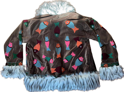 fish bohemian jacket