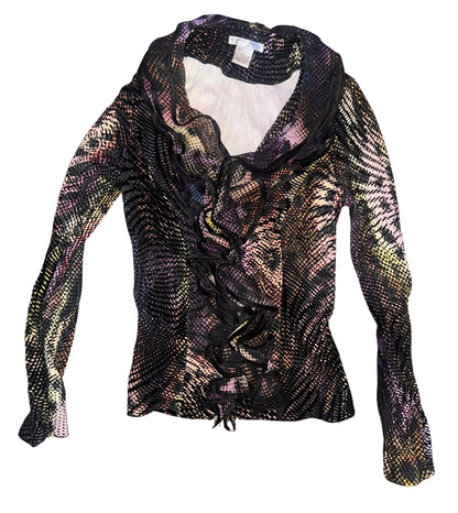 blusa de holanes alberto Makali boho print