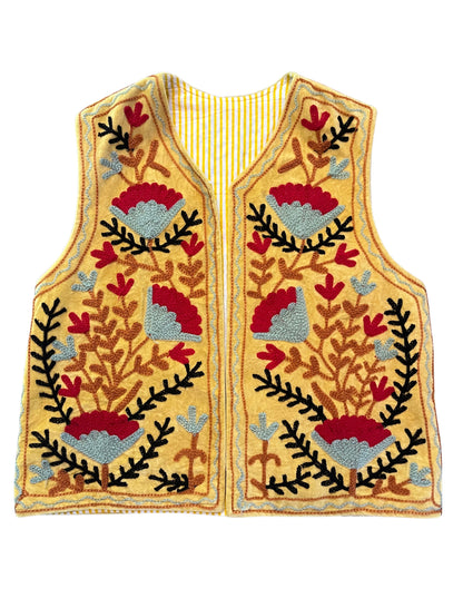suzani vest