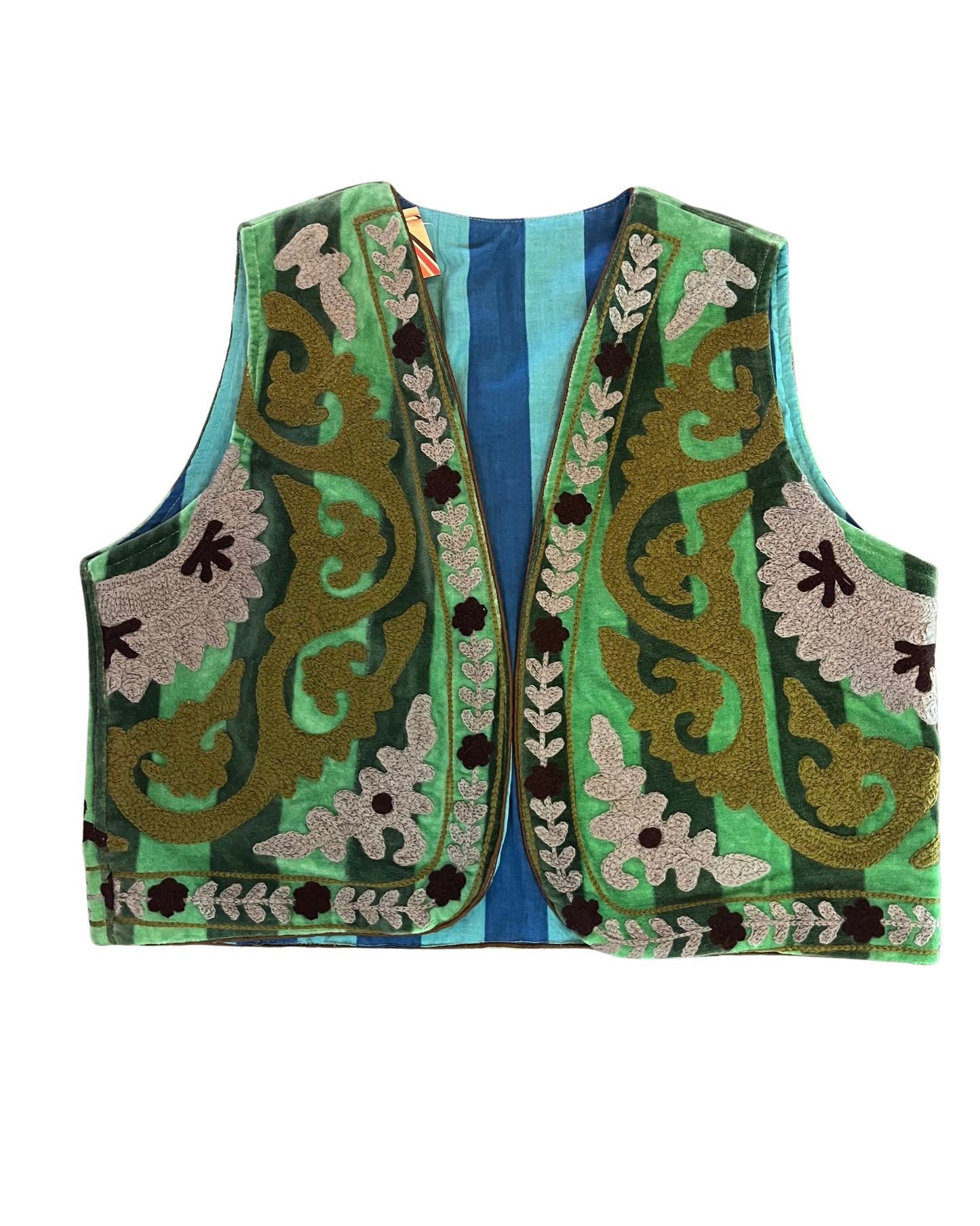 suzani vest
