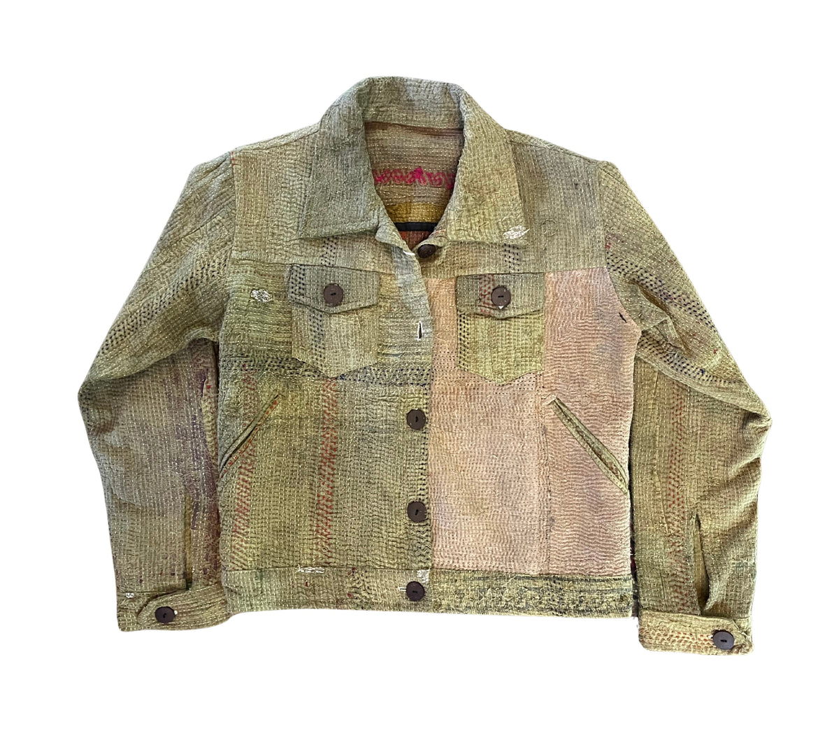 Suzani jacket green