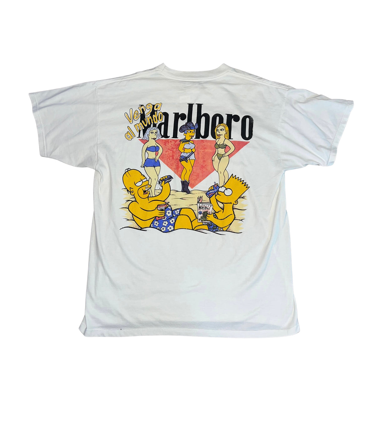 the Simpsons tee